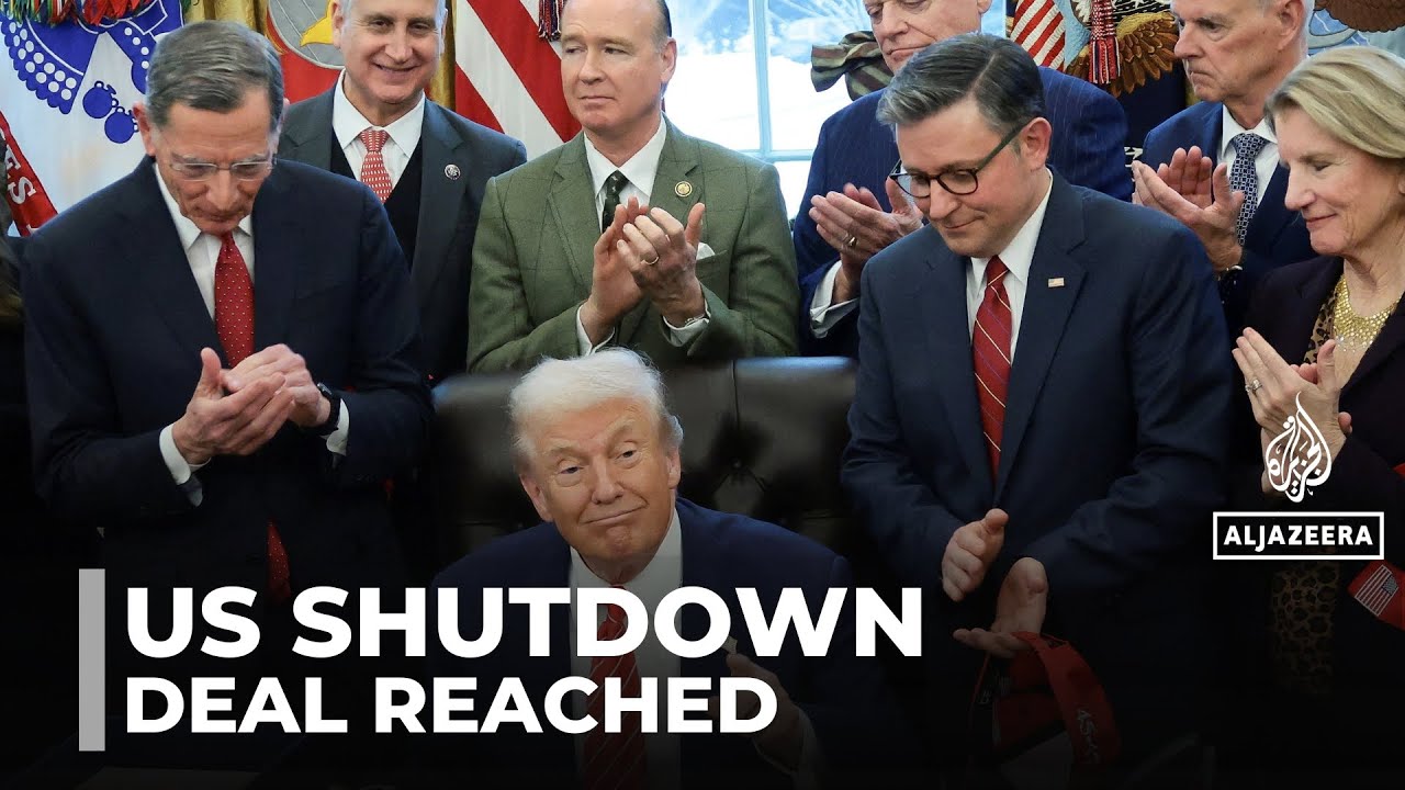 US government shutdown: Deal reached to end impasse with most bills approved