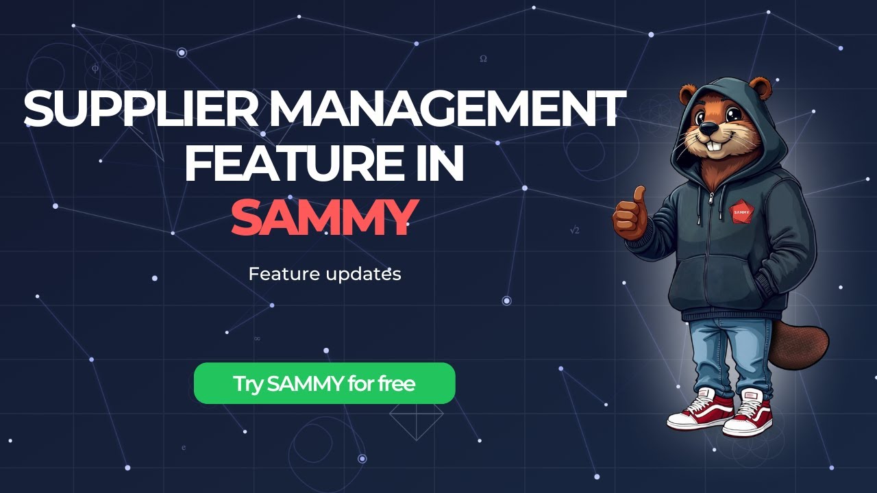 New SAMMY Feature: Supplier security assessments with OWASP SAMM