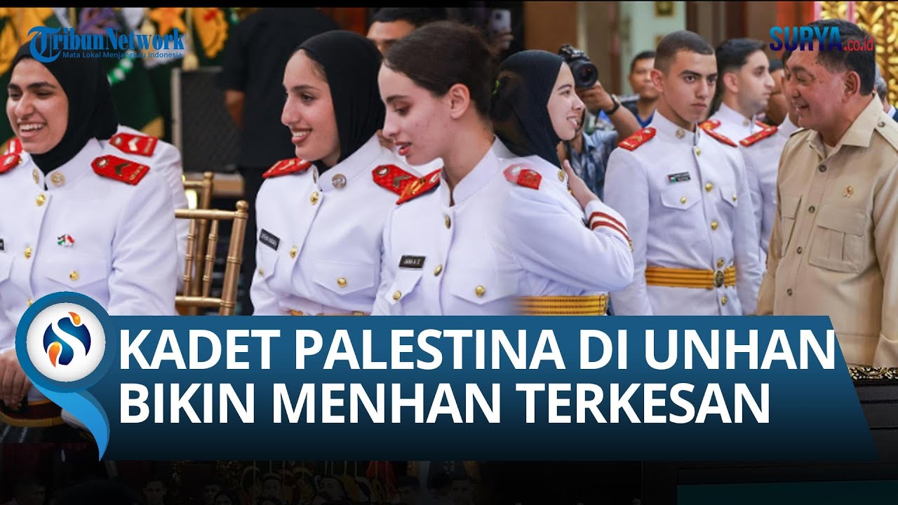 Menhan Sjafrie Kaget Kisah Kadet Palestina di Unhan, Orang Tua Ternyata jadi Anggota Militer!