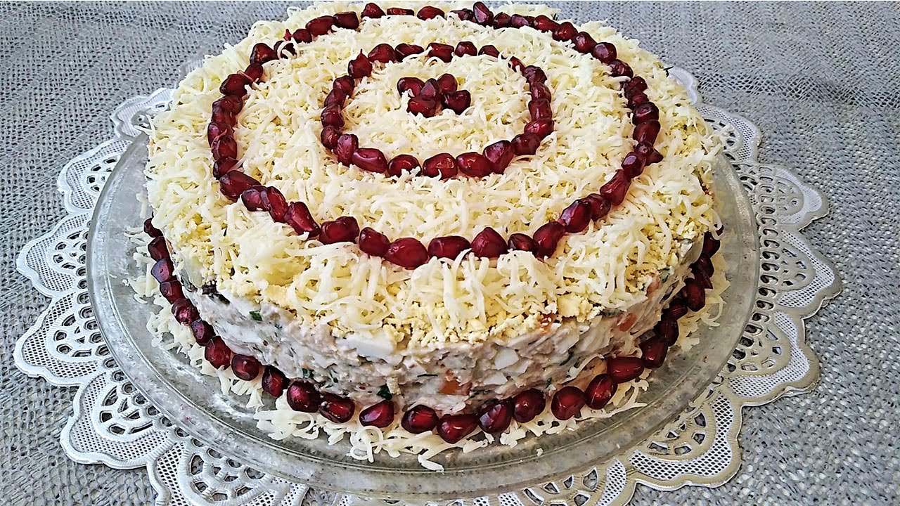 Asan Tapilan Ərzaqlarla Dadli Salat Resepti.Салат из Доступных Продуктов.