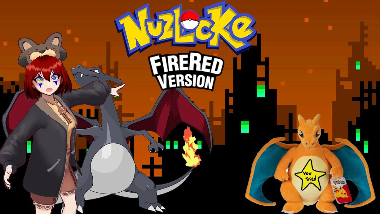 Pokemon Fire Red: NUZLOCKE Praise The Gritty