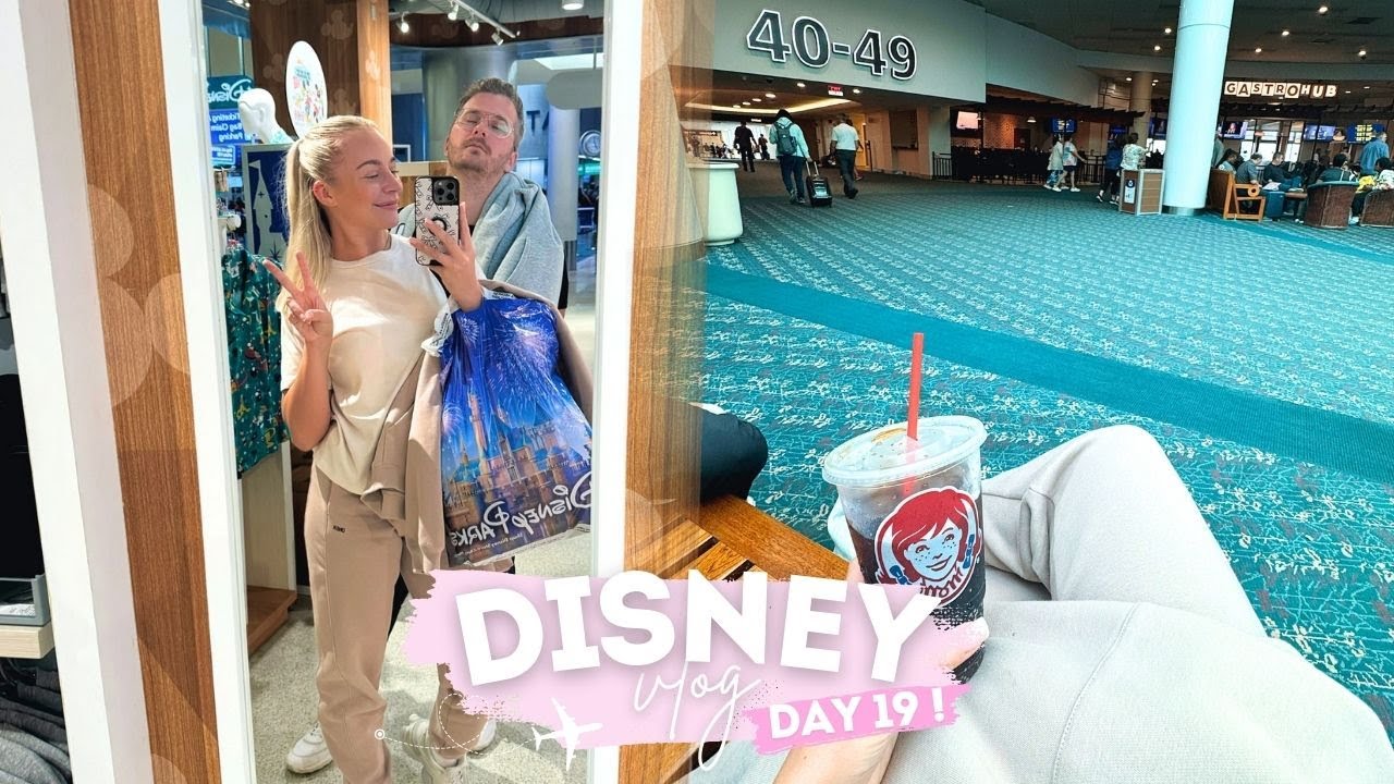 WALT DISNEY WORLD VLOG 🏰✨💗 Day 19 | Travel Home Day