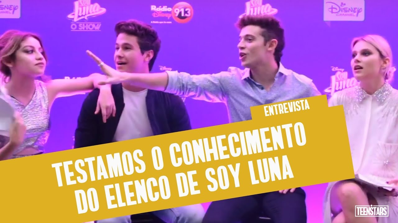 ELENCO DE SOY LUNA CAUSA EM JOGO E NÃO ESTAMOS SABENDO LIDAR | Entrevista Teen Stars