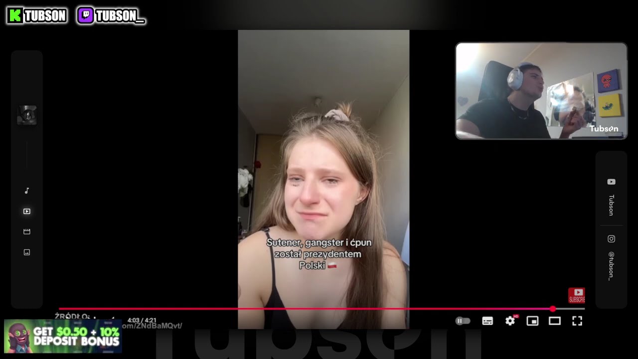 Tubson wyśmiewa Julki po wyborach