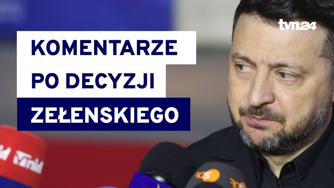 Wniosek o odebranie Orderu Orła Białego Zełenskiemu po jego decyzji. Polityczne komentarze