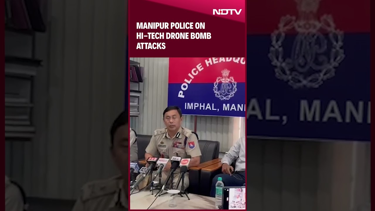 Manipur Police On Hi-Tech Drone Bomb Attacks