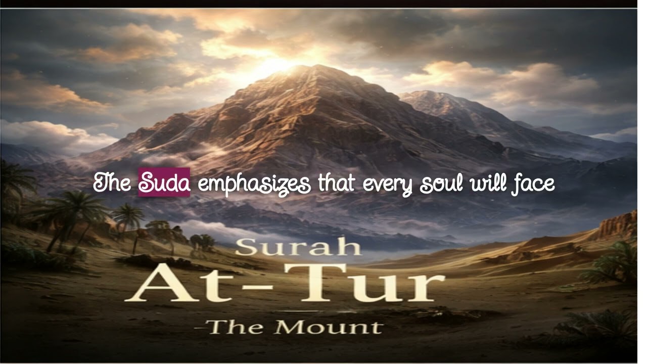 Summary of surahs An-Najm, Adh-Dhariyat, At-Tur, and Al-Ahqaf