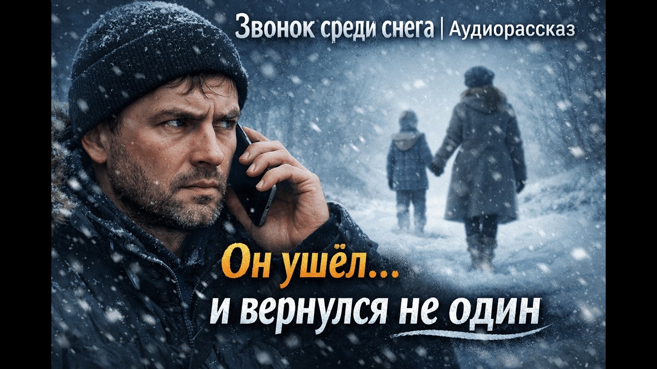 Звонок среди снега | Аудиорассказ | Он ушёл… и вернулся не один