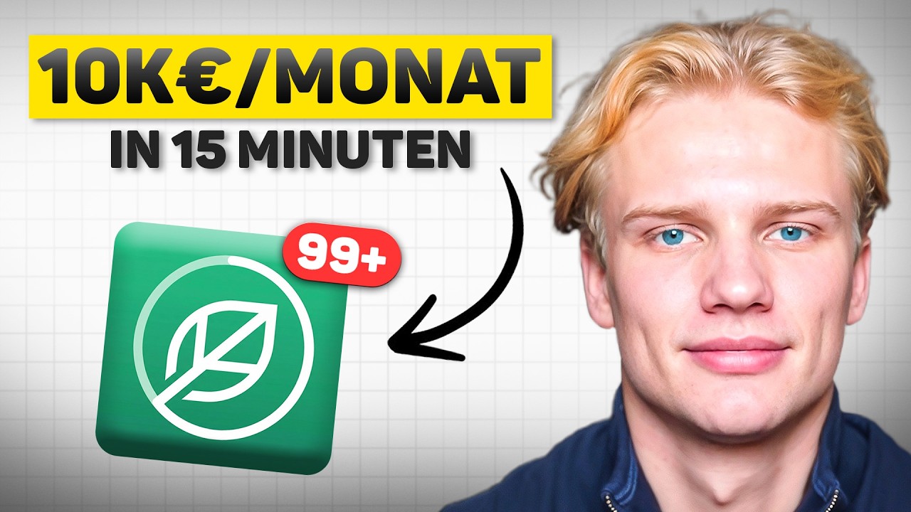 Wie ich eine 10k&euro;/Monat App in 15 Minuten mit KI erstellt habe (kopiere mich)