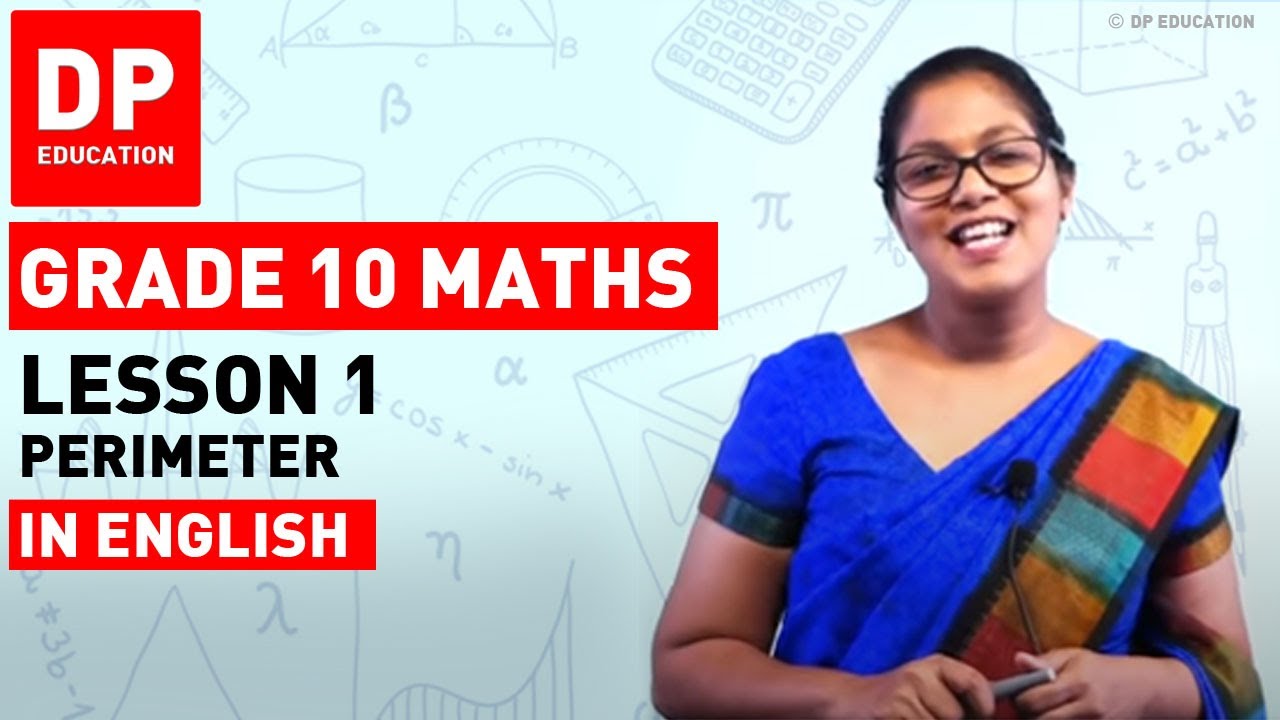 Lesson 1. Perimeter |  Maths Session for Grade 10 #DPEducation #Grade10Maths #perimeter