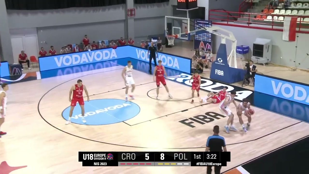 FIBA U18 European Championship 2023 - Tin Udovicic Highlights Part 1
