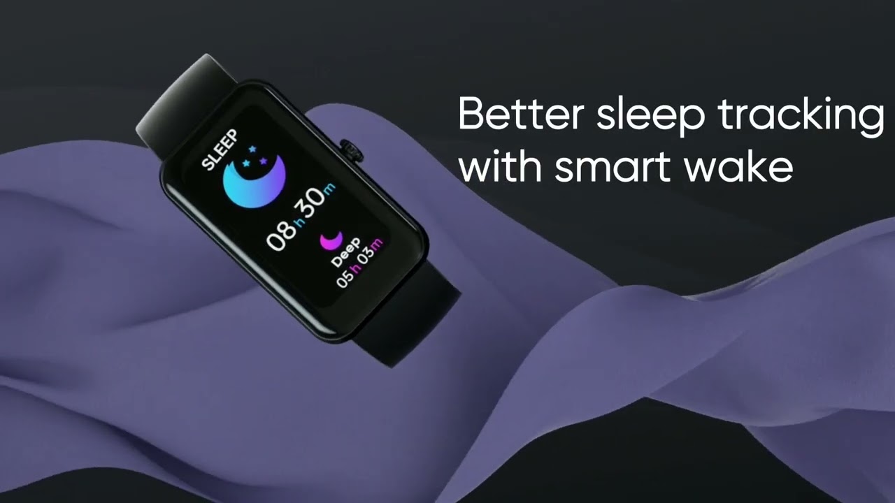 Lightweight, stylish and functional fitness tracker for everyone.