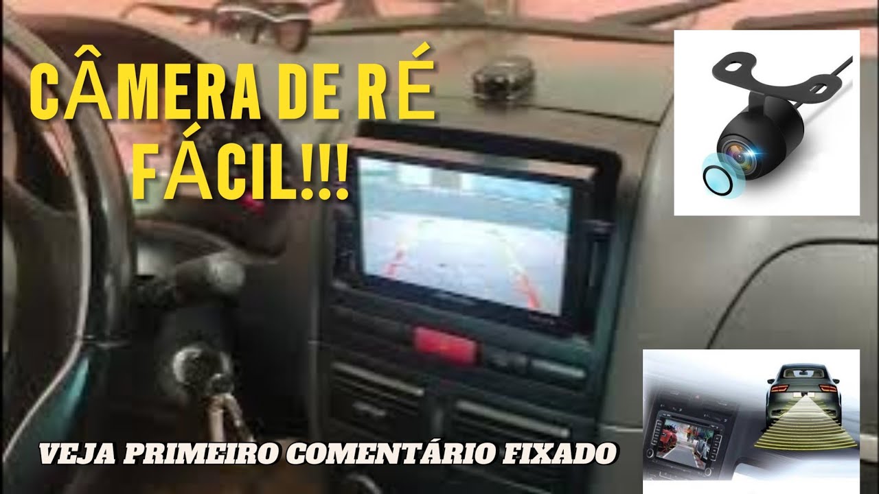 COMO INSTALAR CÂMERA DE RÉ NO PALIO 2004 #vivendoeaprendendo