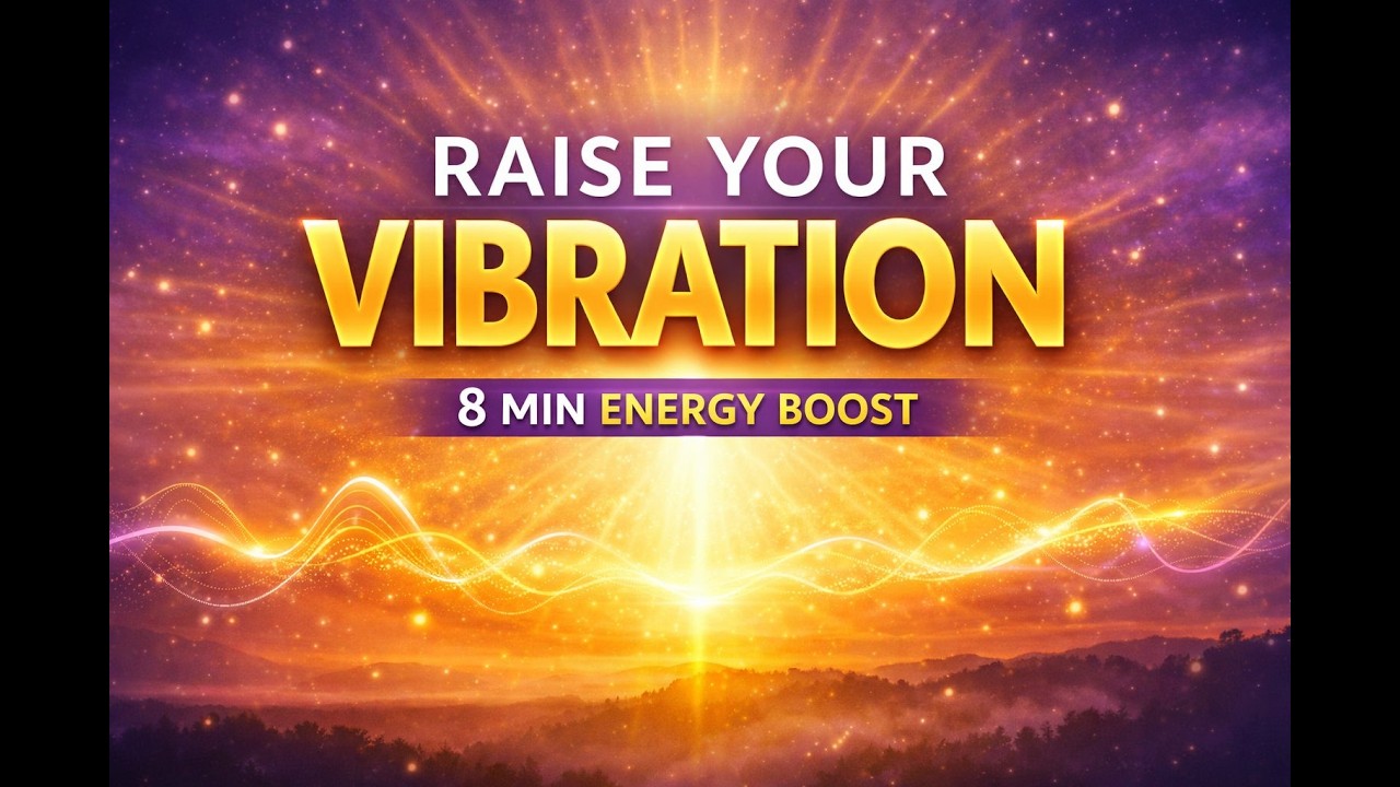 ✨ Raise Your Vibration in Just 8 Minutes ✨ BLACK SCREEN