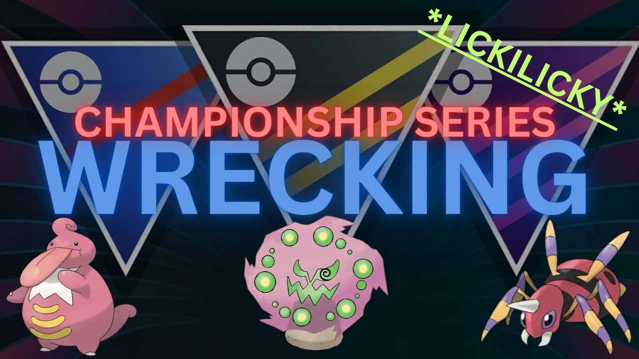 Команда Lickilicky Spiritomb Ariados из серии Championship Series просто разносит всех в PokemonGo!