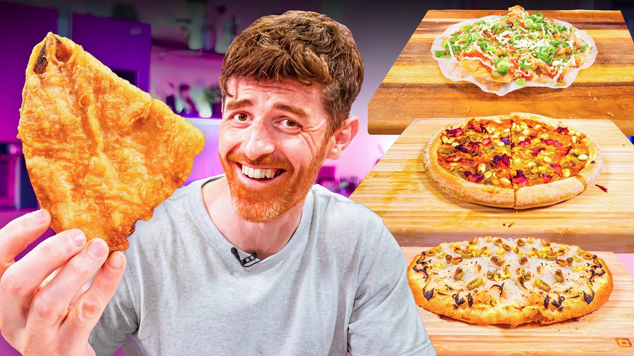 Reviewing Pizzas We Never Knew Existed!
