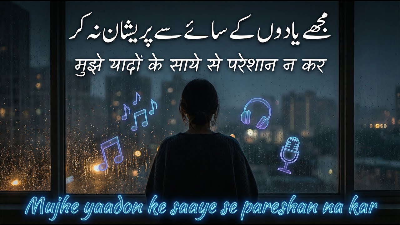 Mujhe yaadon ke saaye se pareshan na kar new ghazal 2026 