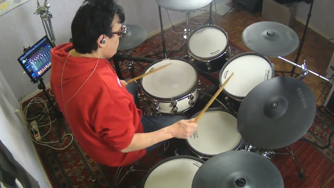 MEN AT WORK. WHO CAN IT BE NOW. drum cover Do Laurent