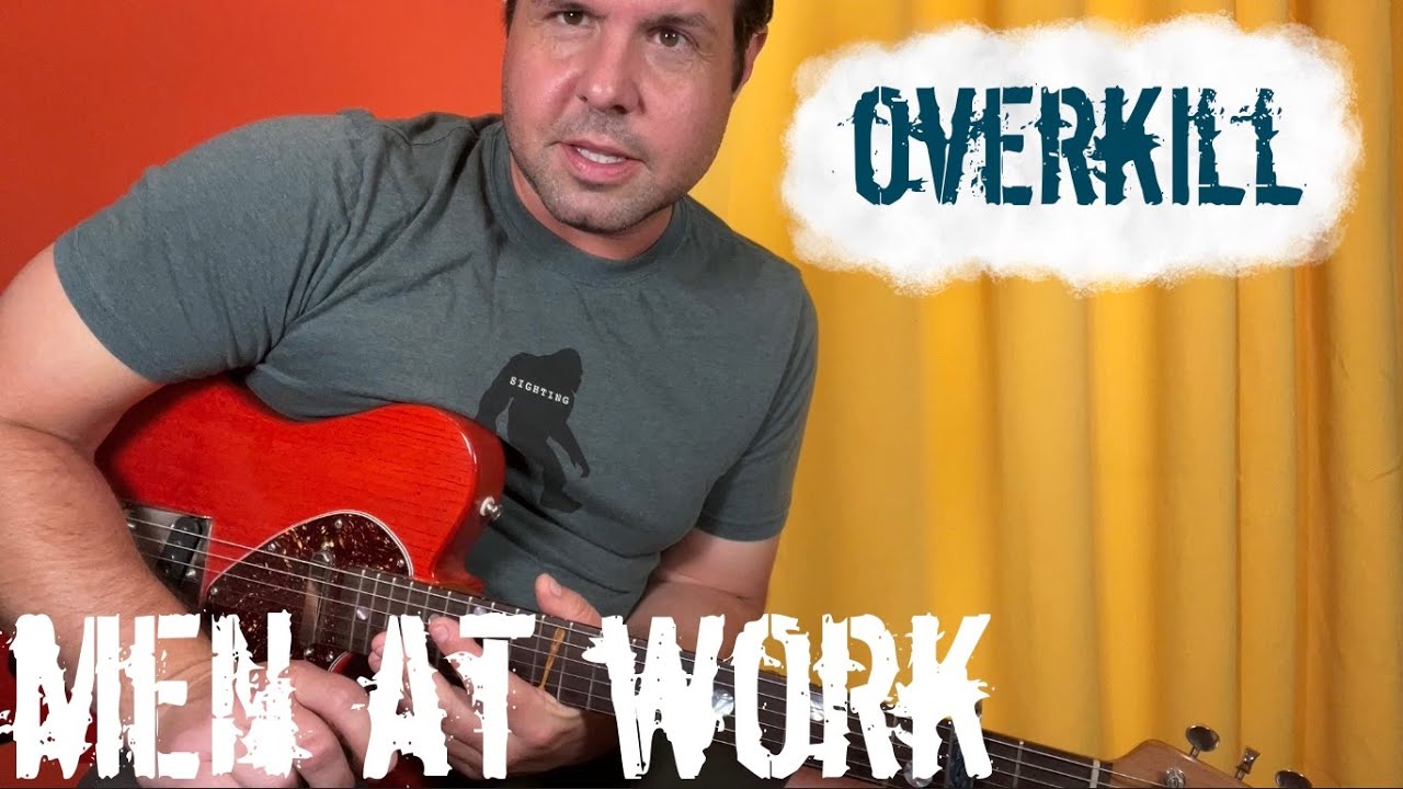Guitar Lesson: How to play Overkill by Men At Work!