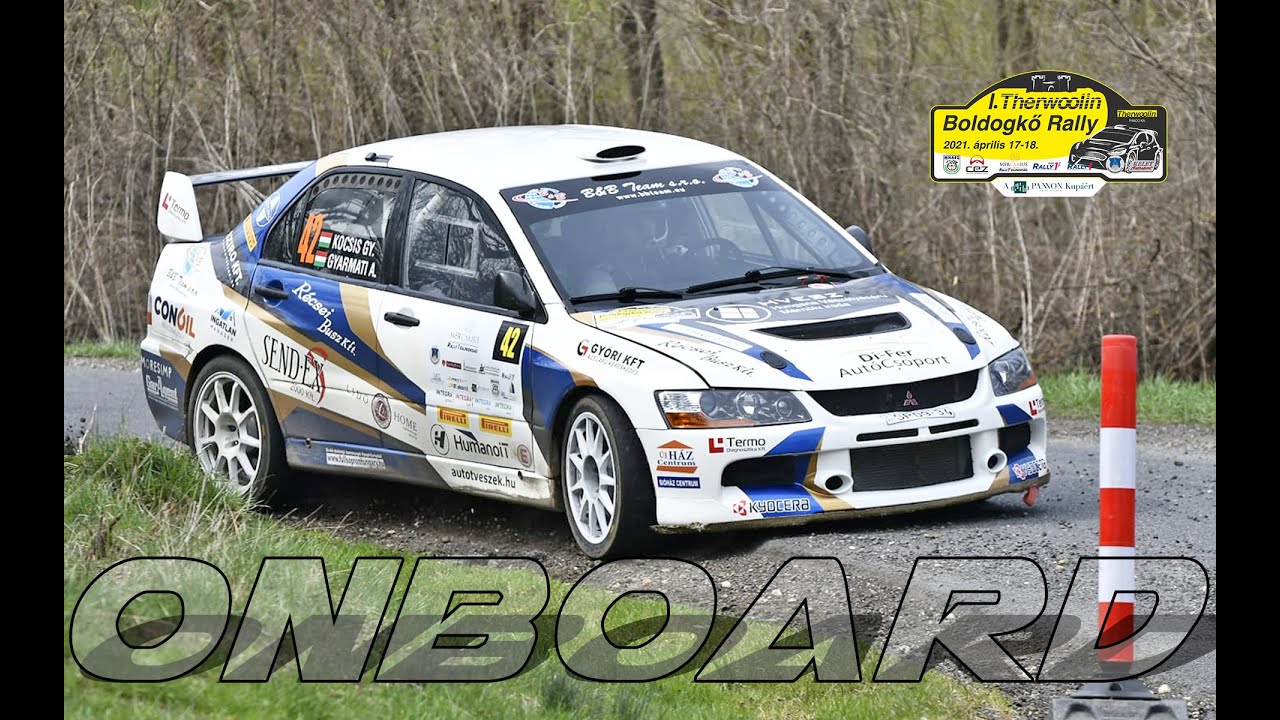 ONBOARD // Kányi elág. - Hernádvécse // Gyarmati Ariel - Kocsis György // Mitsubishi Lancer EVO IX.