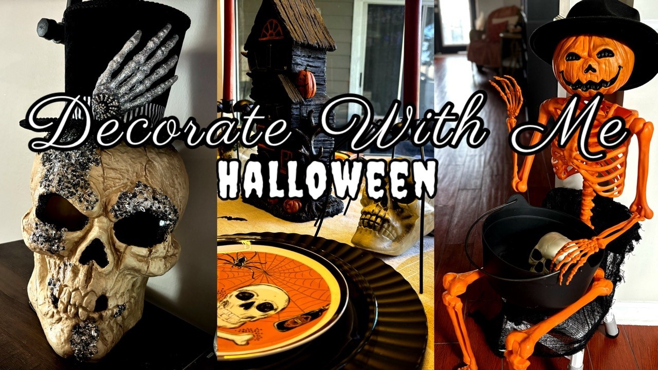 Halloween 🎃 Decorate With Me 🕷️