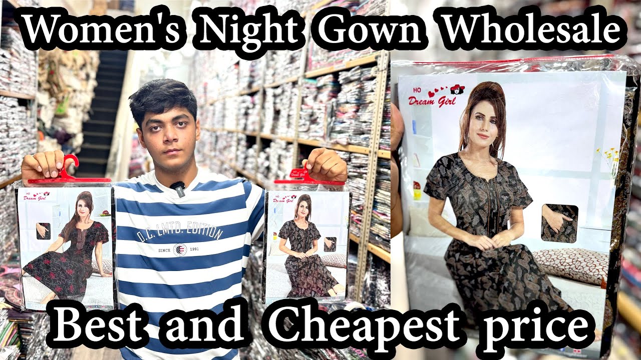 Ladies Nighty Manufacturer from Ulhasnagar / Bulk Supplier / Hari Om Gown Centre