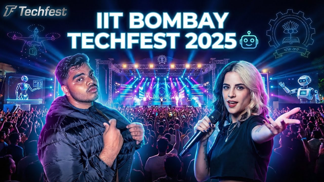 This Is Exactly Why IIT Bombay Is No. 1 🔥 Techfest Vlog 