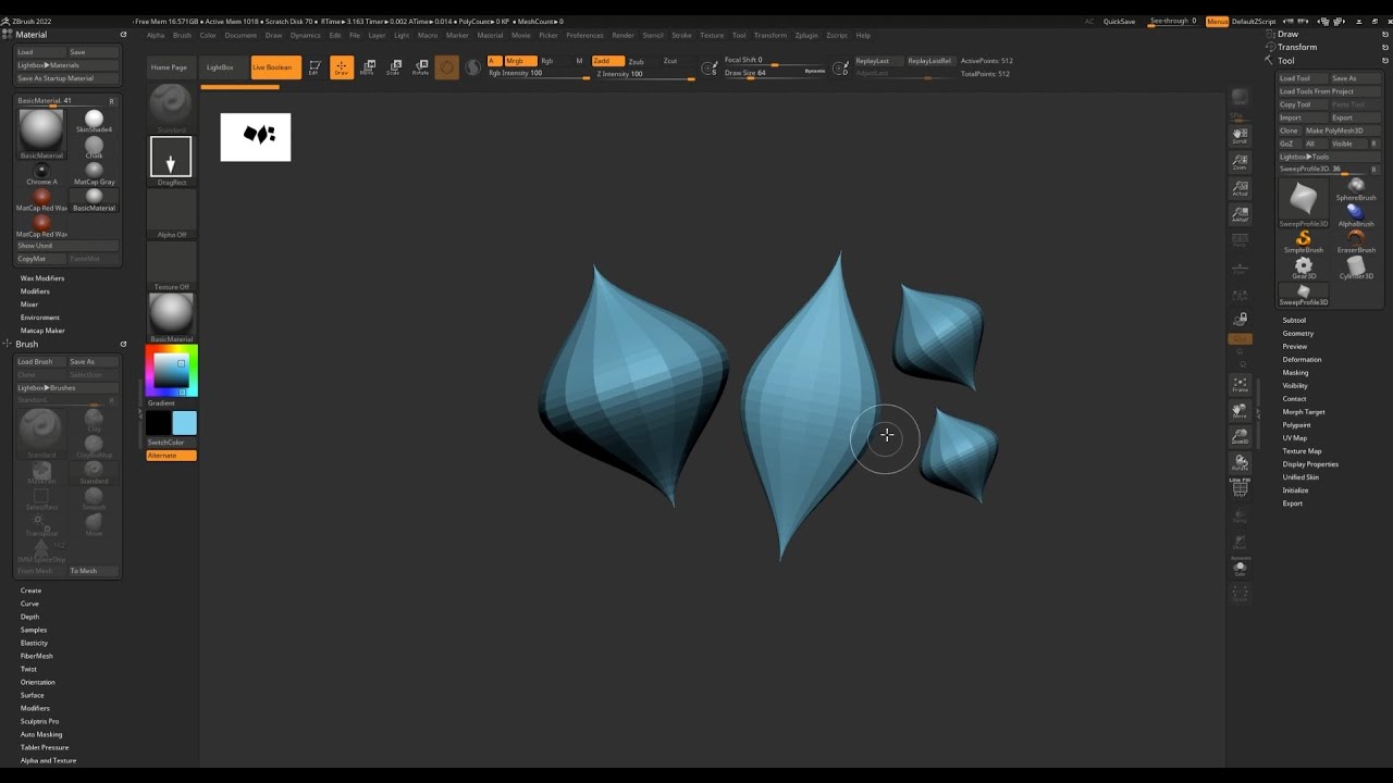 Getting Started with ZBrush, Part 21 - 2.5D Mode