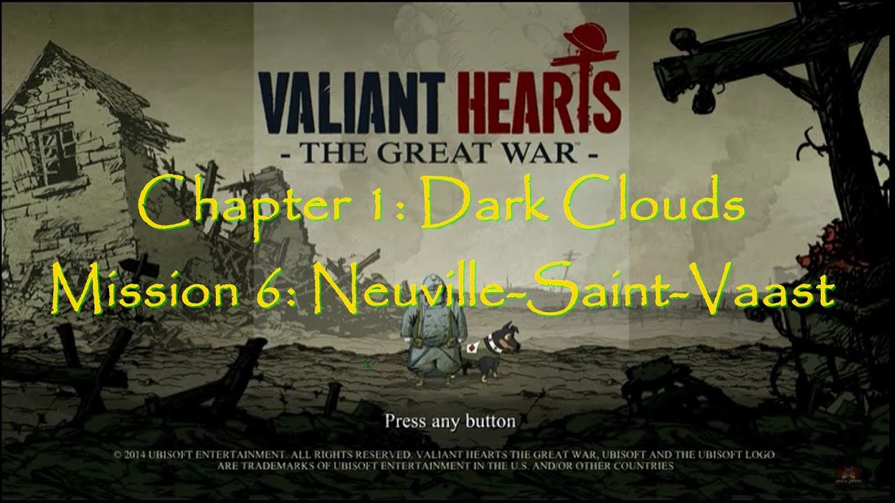Valiant Hearts: The Great War - Chapter 1: Dark Clouds - Mission 6: Neuville-Saint-Vaast