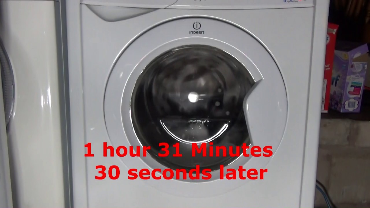Indesit Start IWC6165 : Cotton standard 60'c + intensive, auto half load