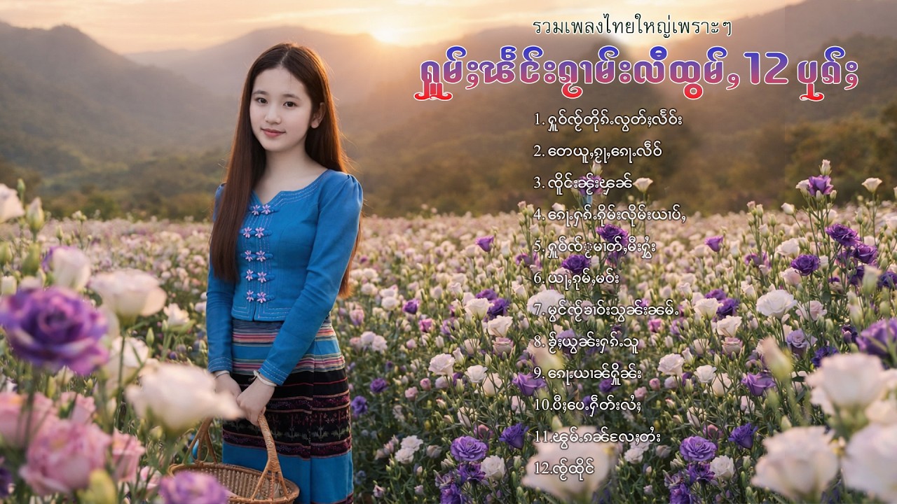 เพลงไทยใหญ่เพราะๆ | ႁူမ်ႈၽဵင်းၵႂၢမ်းလီထွမ်ႇ 12 ပုၵ်ႈ