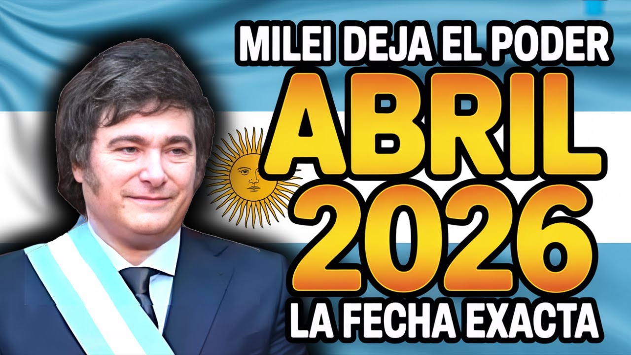 MILEI CAY&Oacute; EN ABRIL 2026 😱 TAROT PREDIJO FECHA EXACTA DE RENUNCIA ARGENTINA