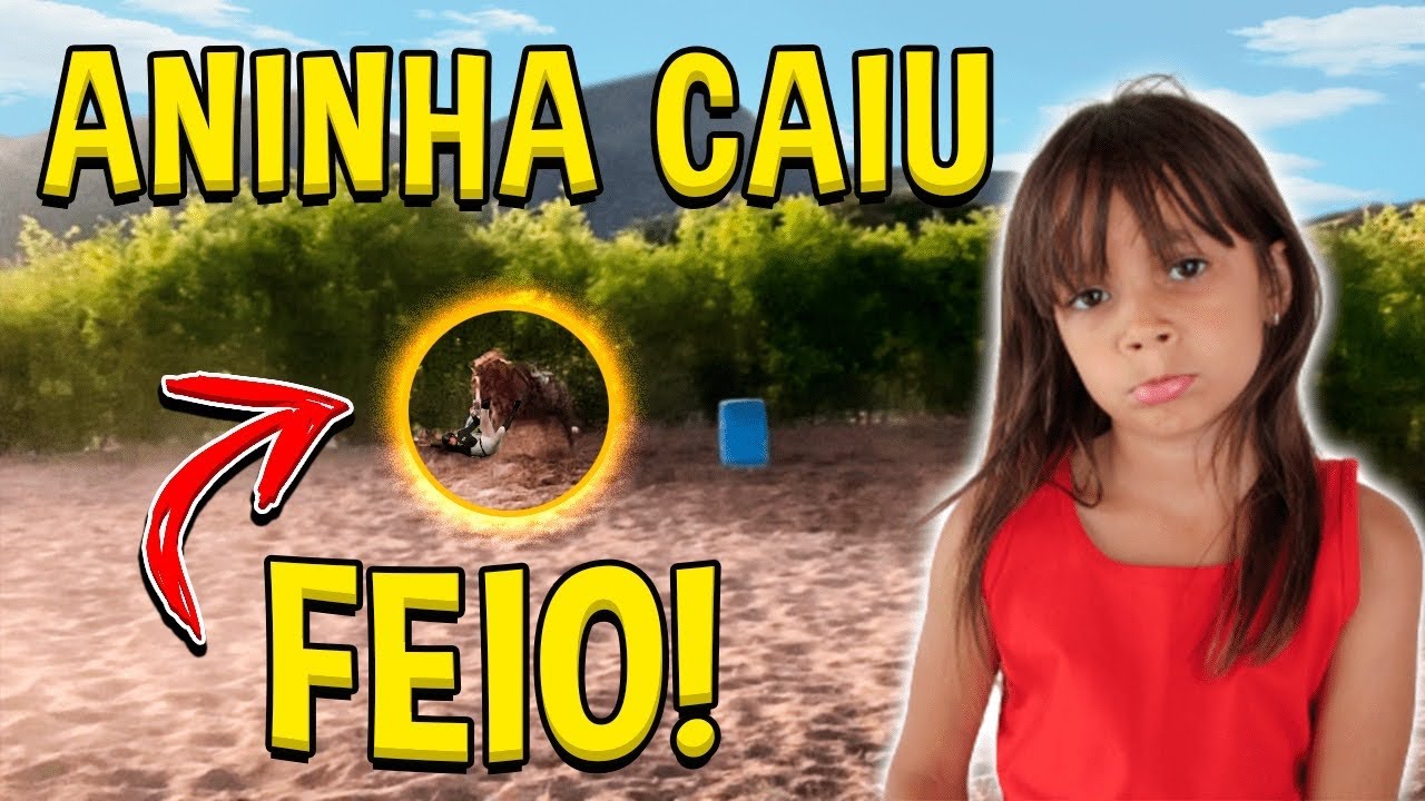 ANINHA CAIU DO CAVALO DOC BOY
