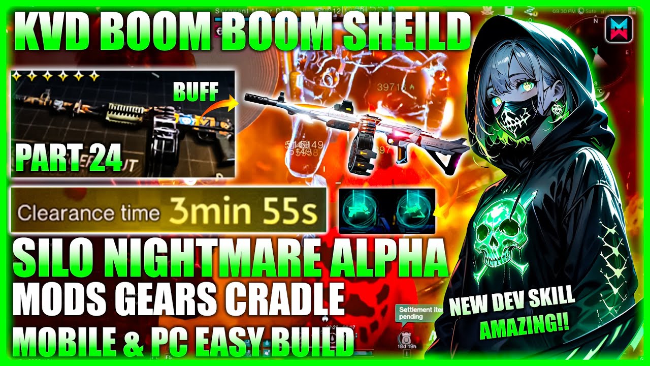 KVD BOOM BOOM NEW DEV SKILL BURN SILO NIGHTMARE ALPHA🥶BEST BUILD BEGINNER GUIDE - ONCE HUMAN