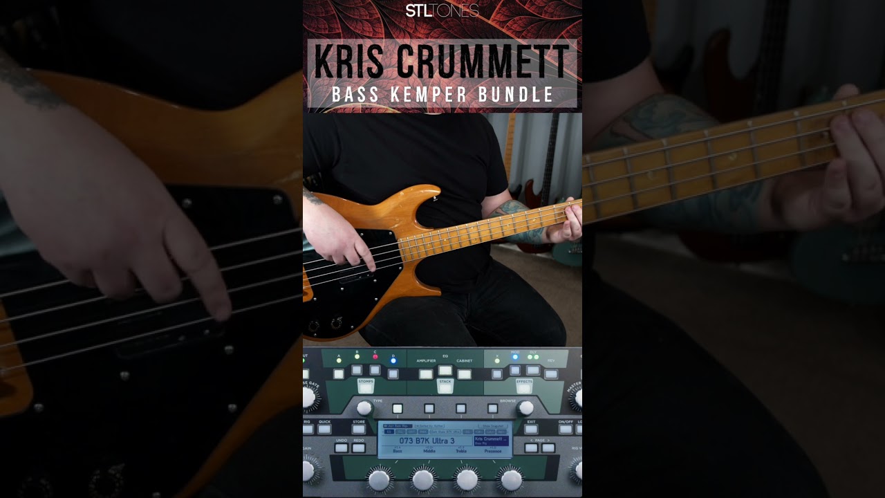 STL Tones Kris Crummett Kemper Bass Pack Vol. 9