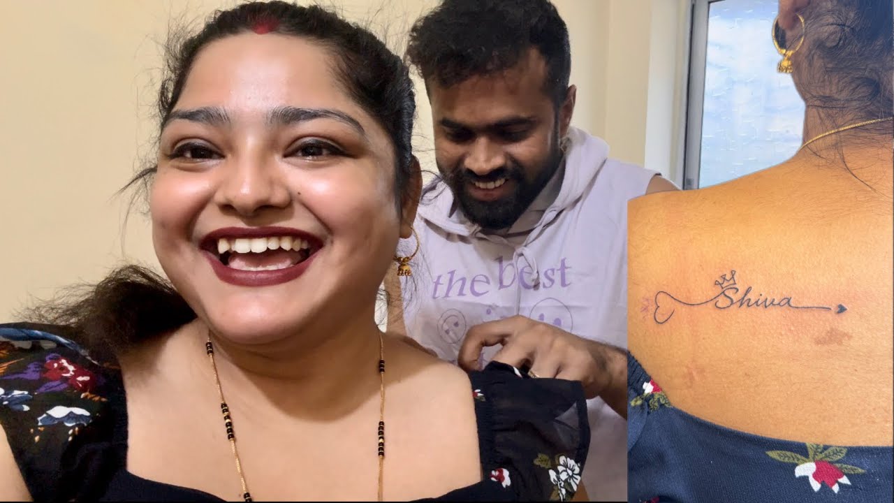 I GOT HIS NAME TATTOOED 😱💕♾️
