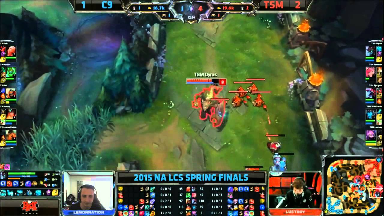 NA LCS Playoffs VOD Review: TSM vs C9 Game 4
