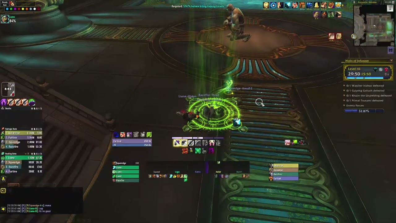 Affliction Warlock - 10.1.5 - 2241  - Fortified - Halls of Infusion [16]