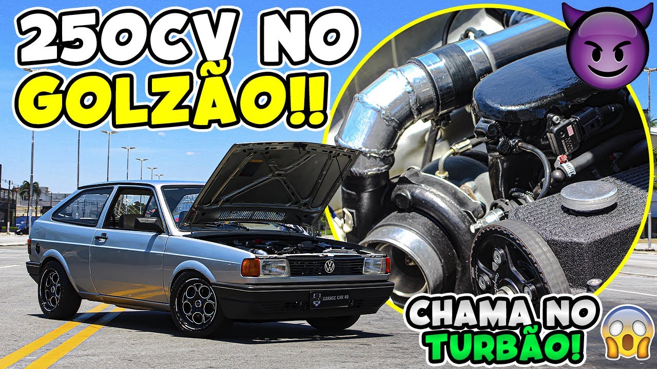 GOL TURBO DE 250CV ACELERANDO NO MODO SOVIÉTICO