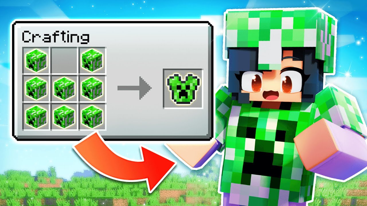 TURN ANY MINECRAFT BLOCK INTO ARMOR!