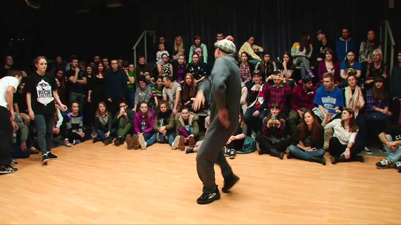 V1 Battle 2015 | HipHop 1/2 |Banzay/Albina vs Myaz/Makson