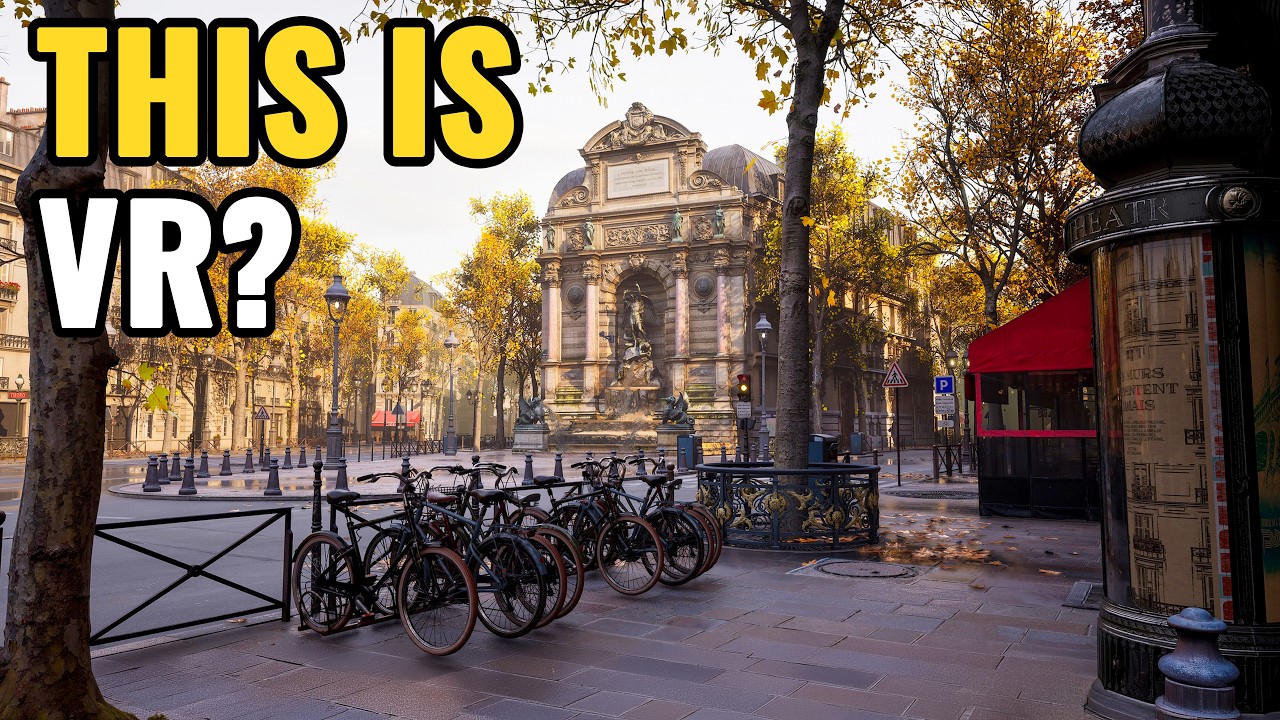 I VISITED PHOTOREAL PARIS IN VR | Photorealistic Graphics Gameplay