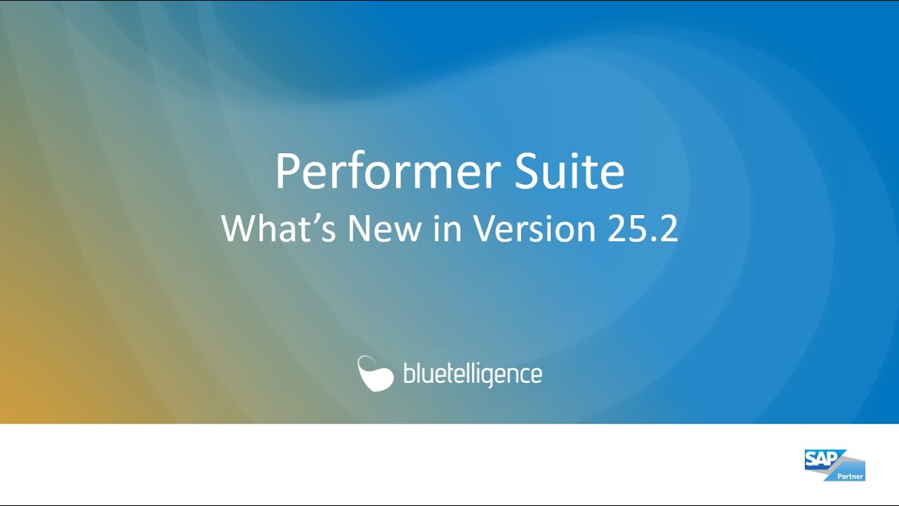 Performer Suite What's New Version 25.2