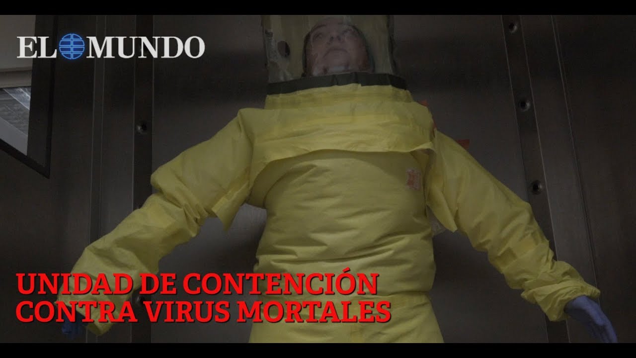 Unidad de contención contra virus mortales en el Hospital Carlos III de Madrid/El Mundo