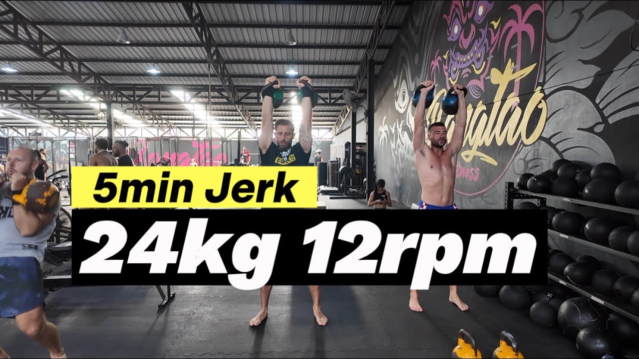 Competition Practice | 5min Jerk | 2 x 6min Snatch | Kettlebells and Conditioning Asia | Bangtao