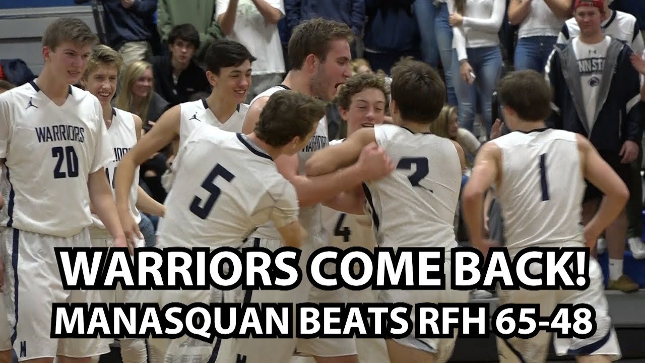 Manasquan 65 Rumson Fair Haven 48 Boys Basketball Highlights