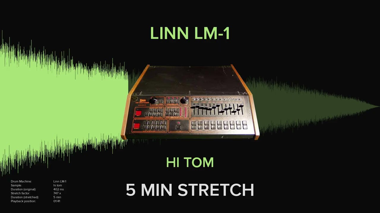 Linn LM-1 Hi Tom (5 MINUTES)
