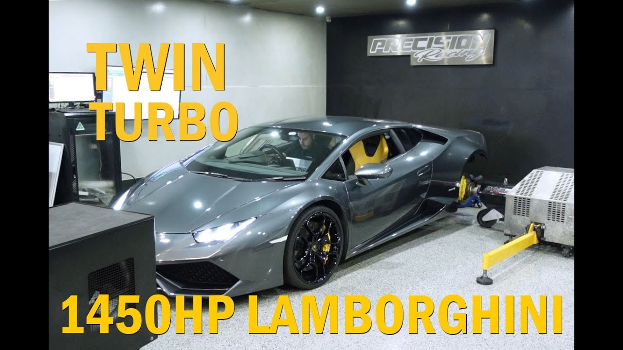 PR Stage 2 // BEAST 1450+HP Twin Turbo Lamborghini HURACAN making HUGE power