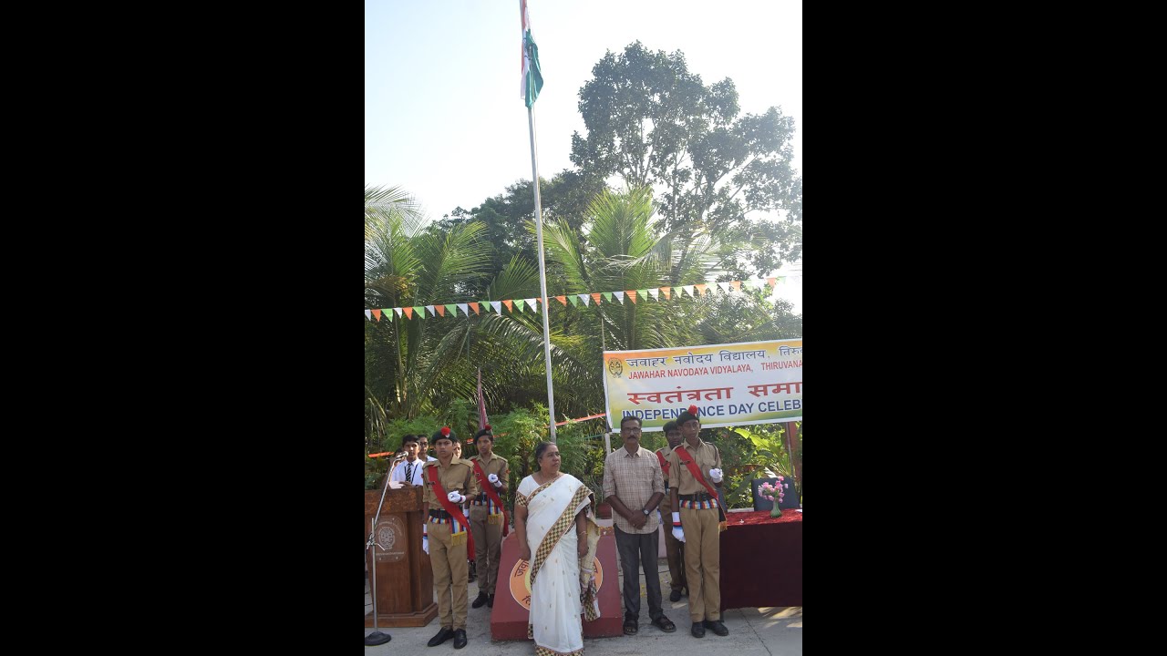Independence Day 2023 Celebration at JNV, Thiruvananthapuram