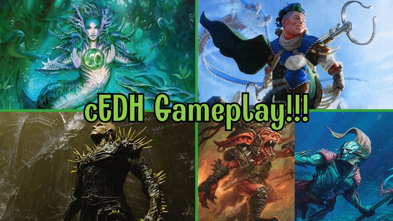 CEDH Gameplay Crying Is On The Stack  Ft Tatyova vs K'rrik vs RogThras vs Kinnan
